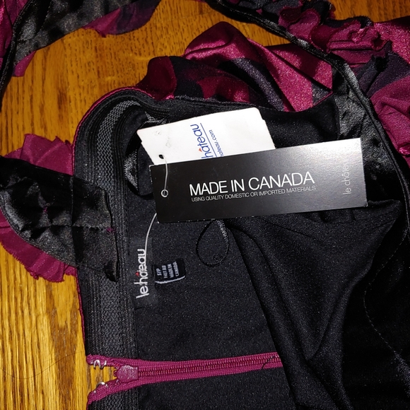 NWT Le Chateau Floral Print Cocktail Dress - Picture 8 of 9